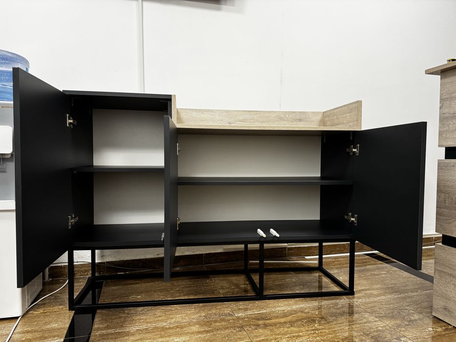 Vand Comoda moderna culoare gri antracit