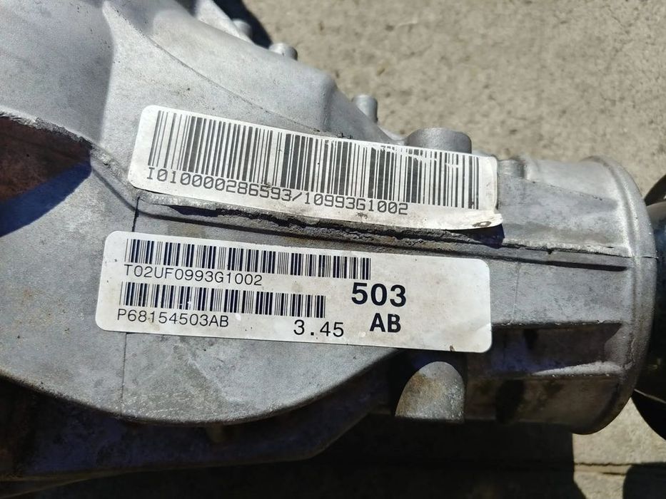 cutie transfer diferential fata 3.0 crd vm44d jeep grand cherokee 4 wk wk2 2012 raport 3,45 p68154503ab