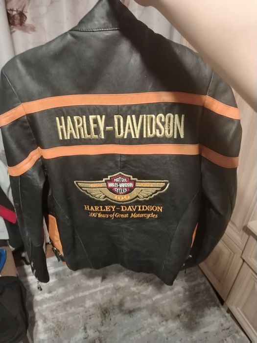 Кожаная куртка Harley davidson лимитка