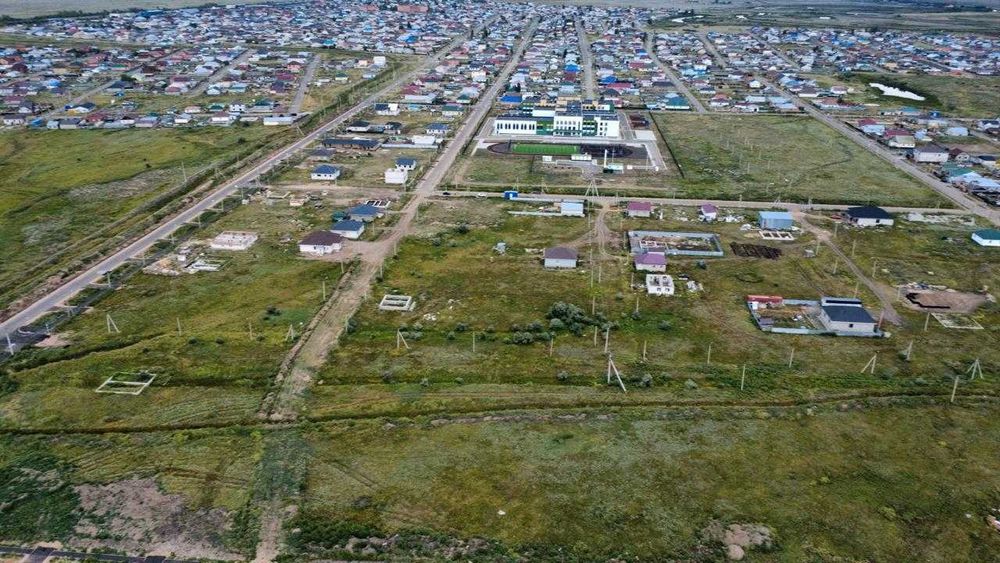 Талапкерде уй салуга арналган жер сатылады