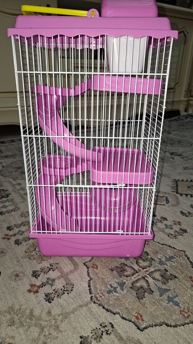 Прлжам клетку для хомяка(домик)