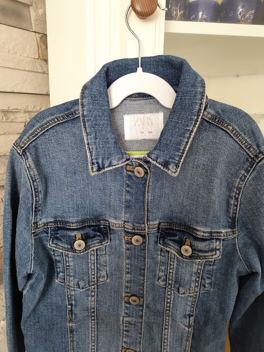 Geaca blugi Zara fetițe mărime 140