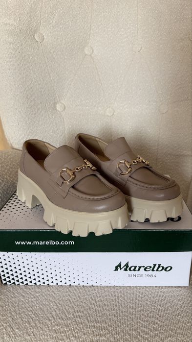 Mocasini piele Marelbo - 36