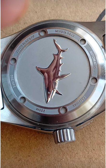 Zelos Blacktip Titanium automatic 200m Coal Black - пълен kомплект, неносен, бартер