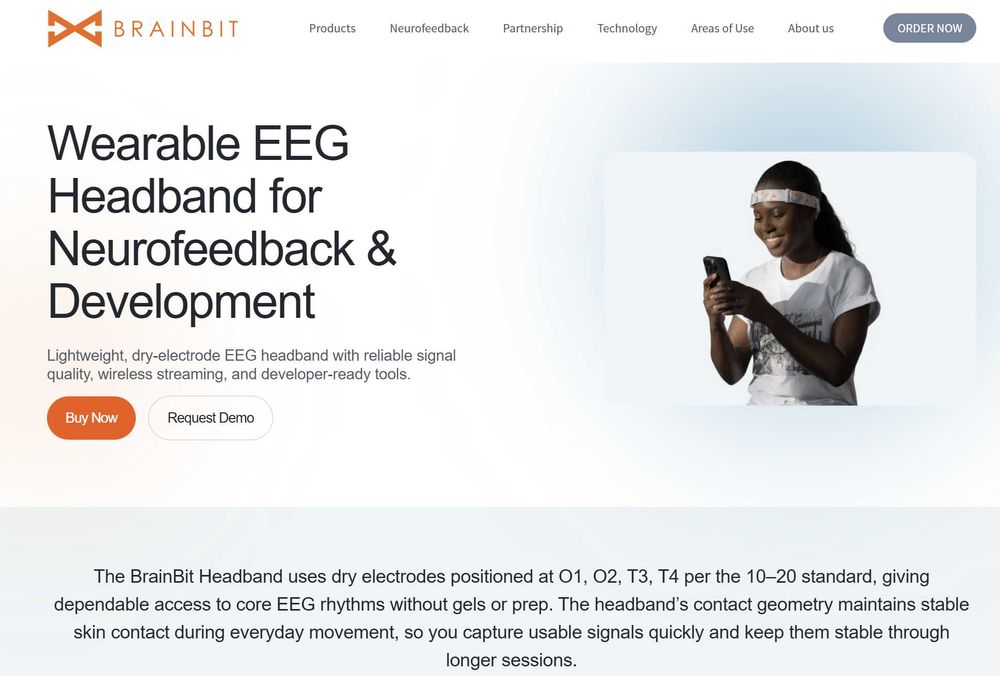 Neurofeedback Brainbit Flex4 si Headband