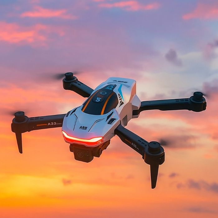 Дрон A88 PRO, модел Състезателен , сгъваем с двойна 1080P камера