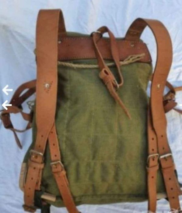 Военни раници от брезент