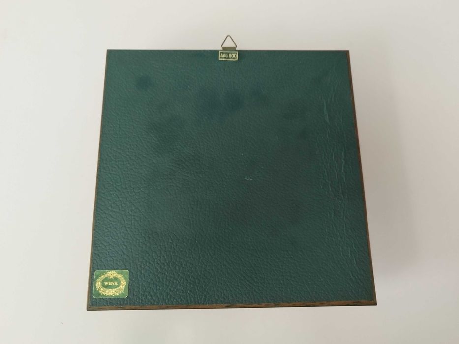 Tablou Gravura pe placa rotunda din argint 800  Chioggia La Torre