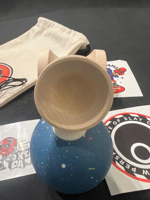 Kendama Okendama  Splatter  - Revo - Full Maple