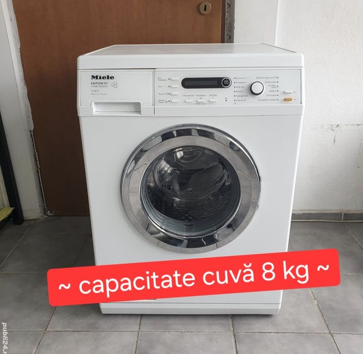 Masina de spalat rufe  Miele 8 kg..  Import Germania.