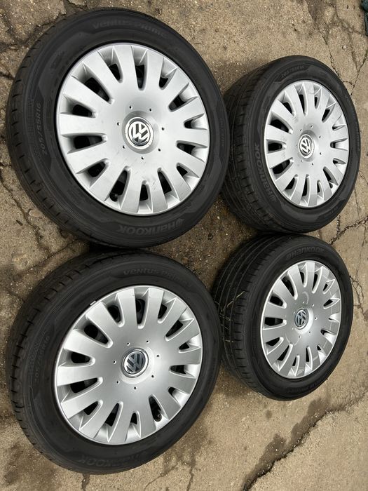 5х112 16 за vw golf 5 pasat touran kadi със летни гуми hankook