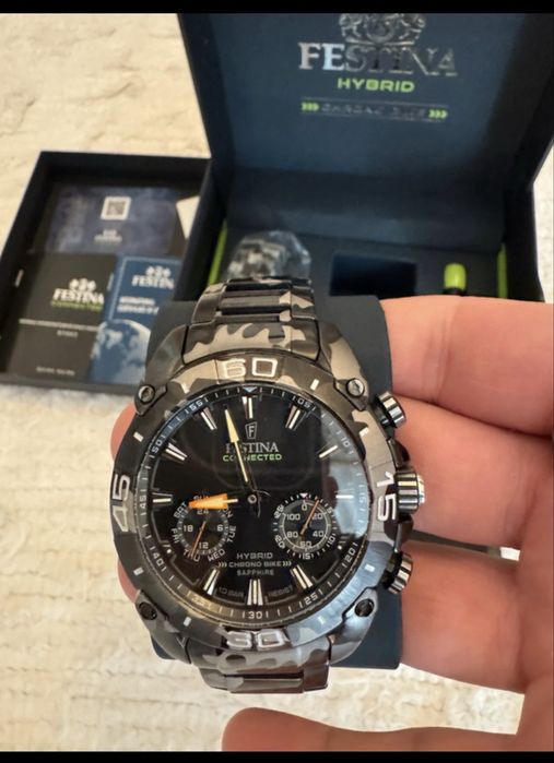 Ceas Festina Conected 20545/1 (curea metalica si cauciuc)