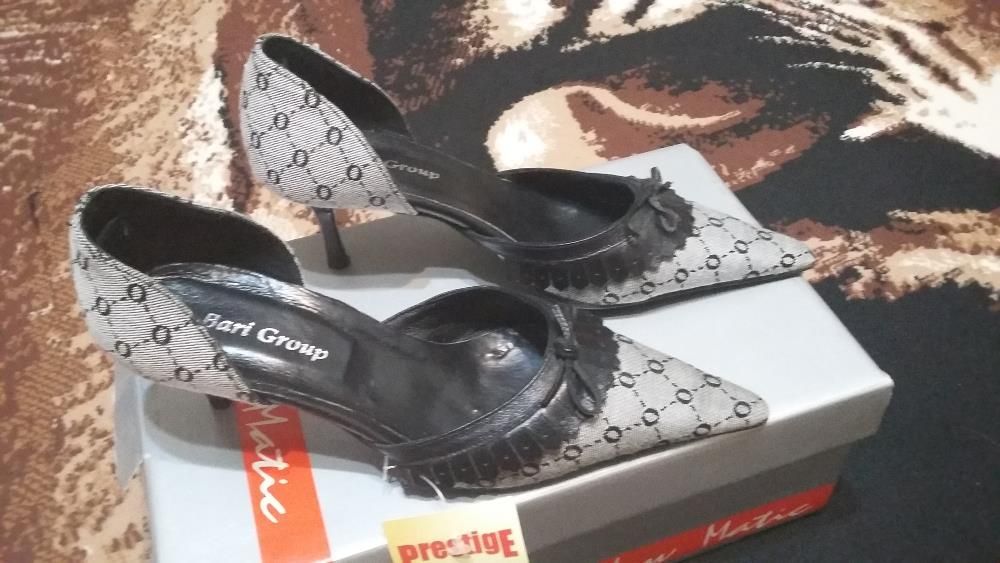 Обувки № 35 ! ЕСТЕСТВЕНА Кожа "Bari Group"! НОВИ с Етикет!