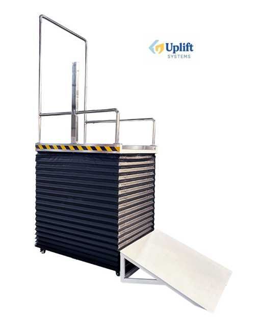 Инвалидный подъёмник, Переносная безбарьерная подъёмная платформа