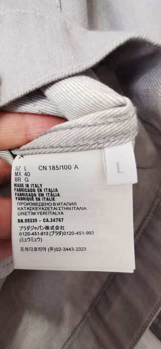 Prada куртка джинсовка