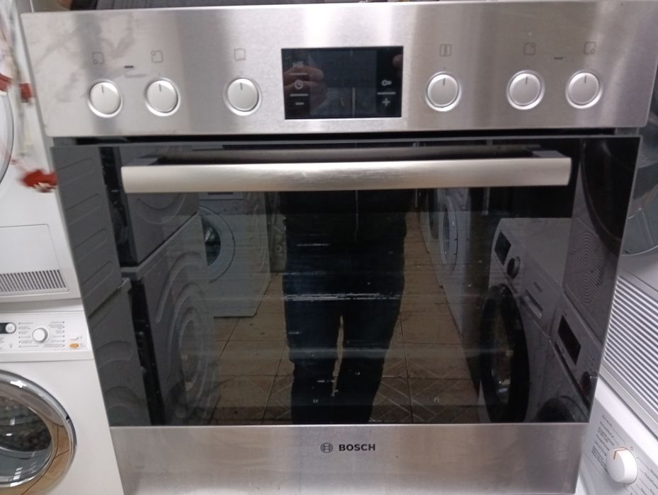 Иноксова печка за вграждане Бош Bosch с две години гаранция!