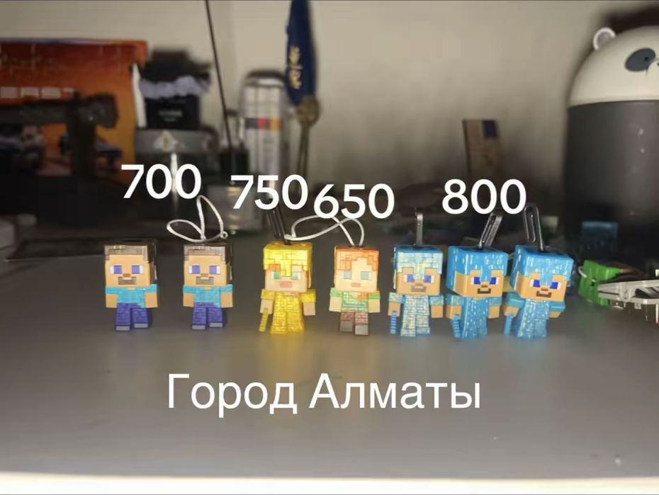 Фигурки майнкрафт киндер джой
