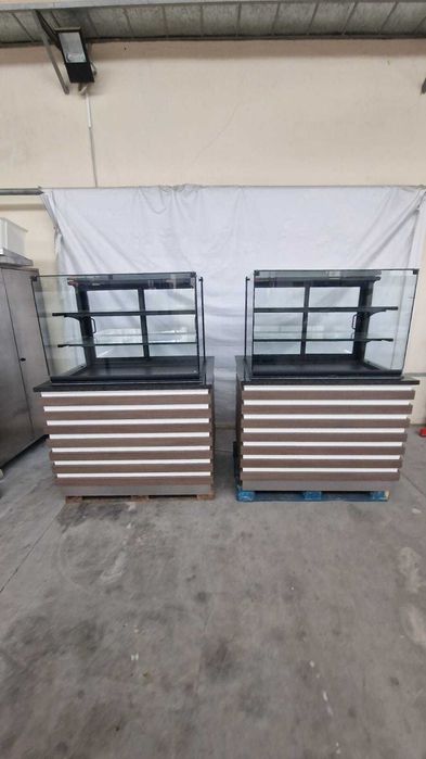 Немска луксозна сладкарска хладилна витрина за торти и сладк. изделия