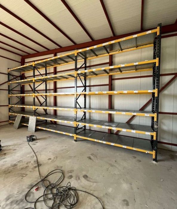 Rafturi metalice cu polițe zincate 201x203