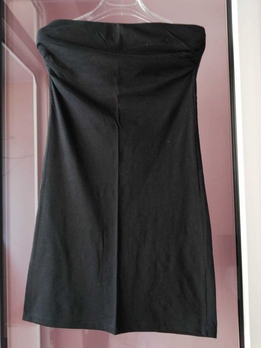 Лятна рокля от памучно трико еластична материя