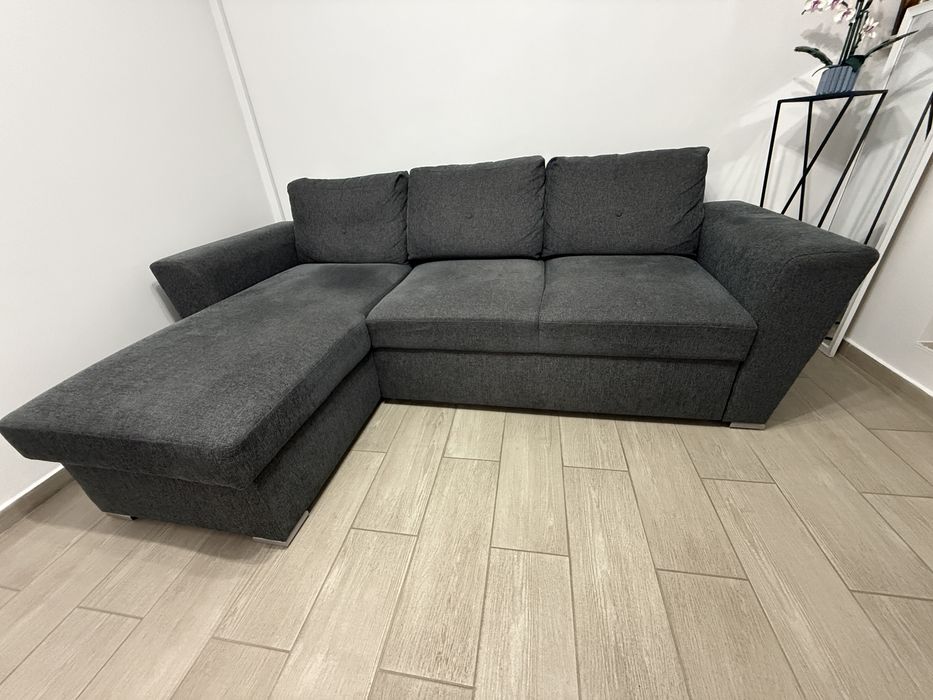 Colțar extensibil VEJLBY gri închis (JYSK)