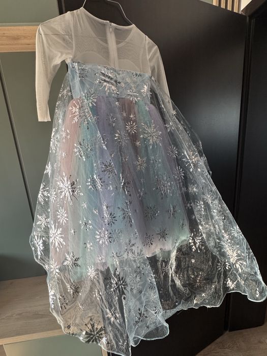Rochie fetita Elsa Frozen 4 ani