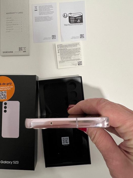 Samsung S23 lavender 256 GB in Garantie