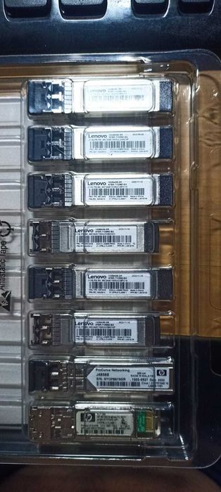 SFP-модули cisco lenovo dell hp  finisar avago