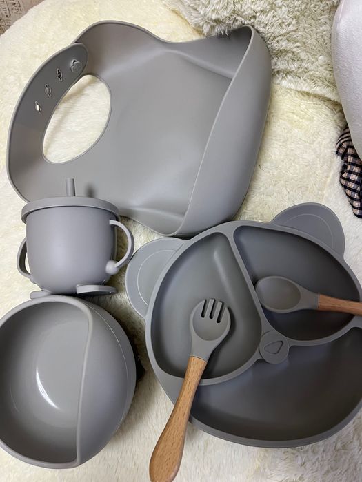 Детская Силиконовая посуда