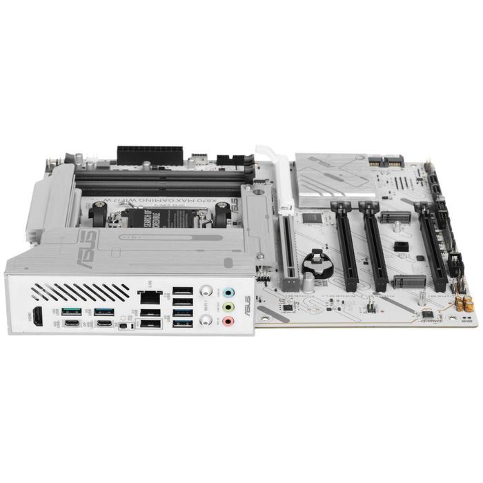 - Материнская плата MB Asus AMD AM5 X870 Max Gaming WiFi7 W DDR5