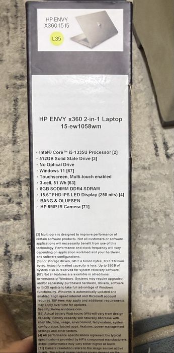 Hp envy x360