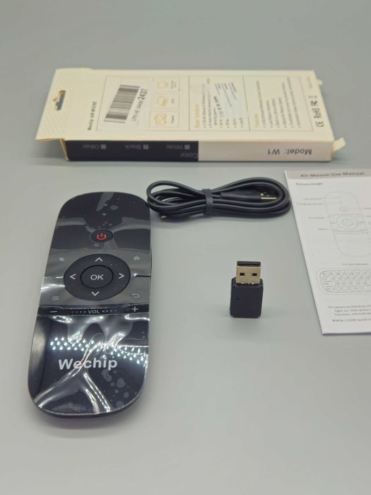 WeChip W1 Air Mouse –безжично дистанционно с въздушна мишка,клавиатурa