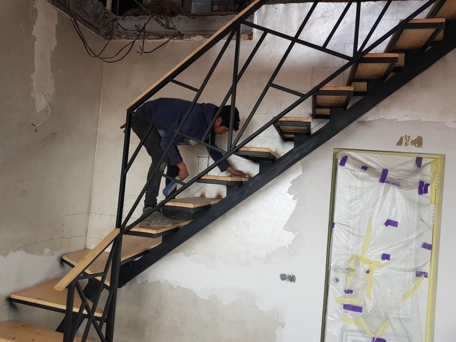 Лестницы металлические