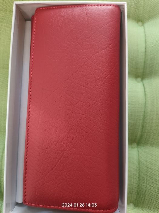 Портмоне естествена кожа