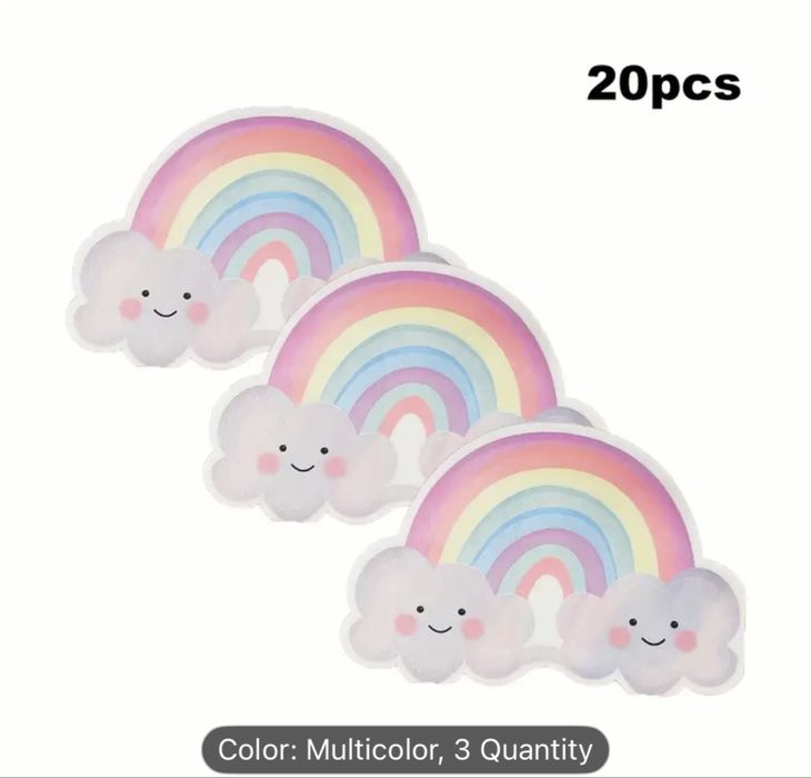 Парти украса пикник дъга възглавници