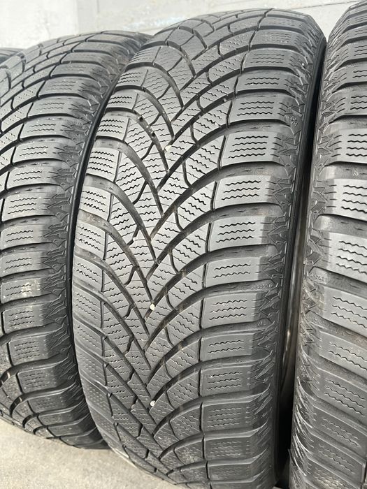 4 бр. зимни гуми 195/65/15 Semperit 2x7 mm 2x5-6 mm DOT 4622/3021