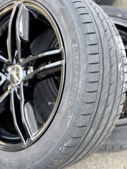 Jante aliaj Wheelworld R17 5x112 ET50 + anvelope 225/45 R17 VW Audi Skoda Seat Mercedes
