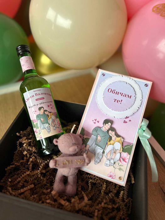 Подаръчен комплект за Свети Валентин