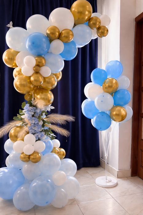 Arcada cu baloane de la 650 lei, majorate, nunti ,botezuri .