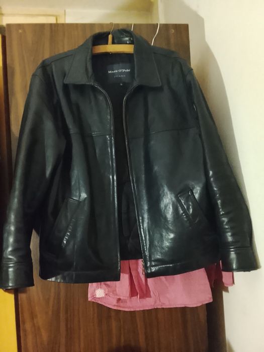 Мъжко кожено яке Marc O'Polo  размер L никога не е носено, бартер