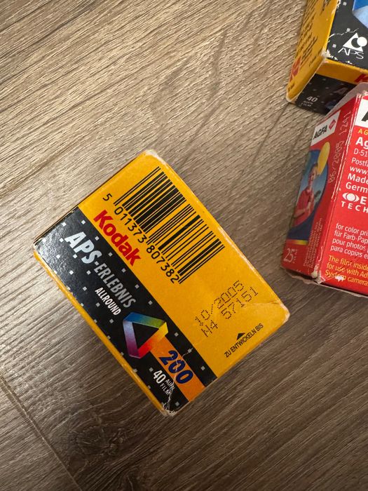 Film expirat de tip APS