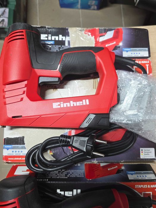 Capsator eletcric Einhell TC-EN 20 E, capse 6 mm - 14 mm, cuie 14 mm