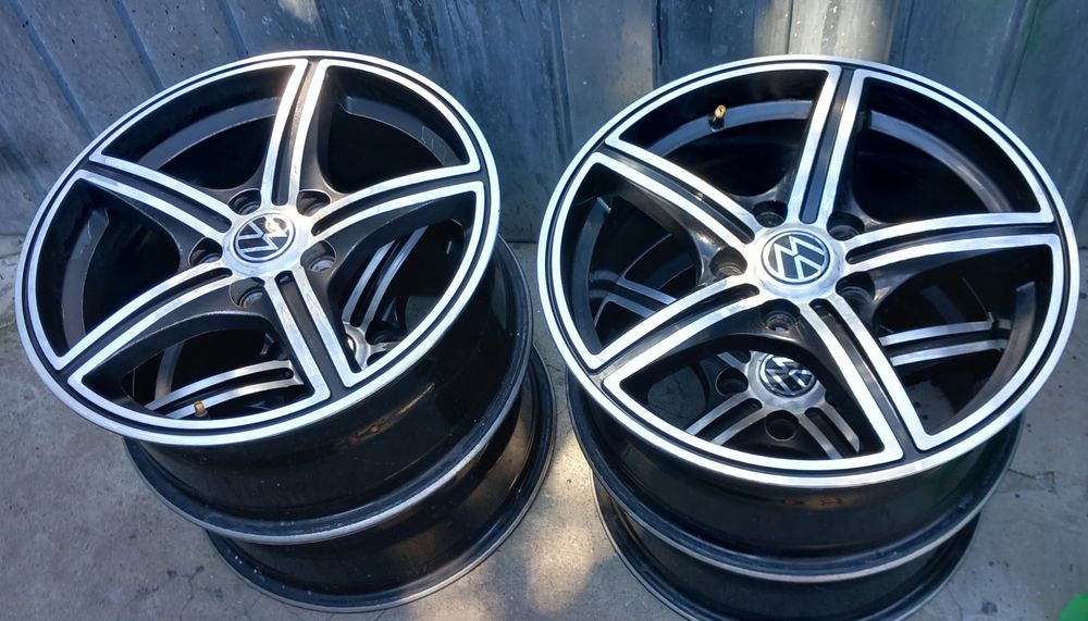 Set 4 jante aliaj r16 Volkswagen 5x112 Passat, Golf, Skoda Octavia, Audi preț 1300 lei setul