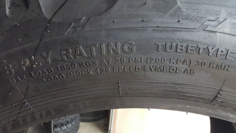 Cauciucuri 13.6-36 OZKA cu 8 pliuri anvelope noi tractor spate R36