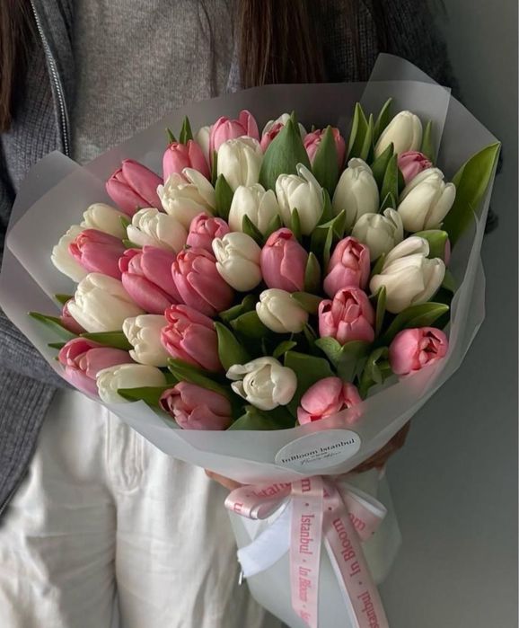 Премиум-тюльпаны к 8 Марта