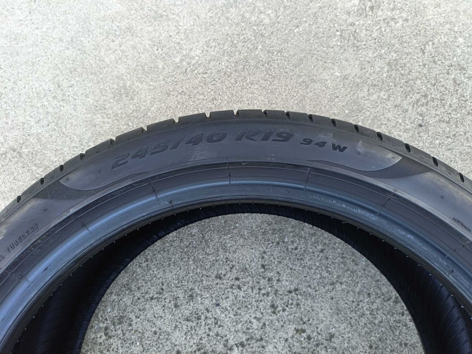O anvelopa vara 245 40 19 pirelli p zero pz4  profil 6,5 mm dot 2022