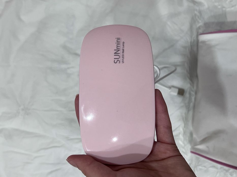 Мини версия Led лампа для сушки ногтей гель лак