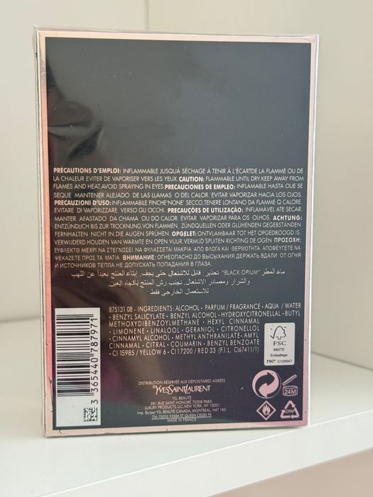 Parfum YvesSaintLaurent Black Opium