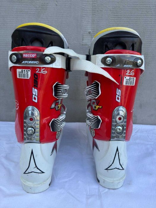 Clapari ski schi Atomic RT CS 130 FIS Eur:40 Mondo:26 flex:130
