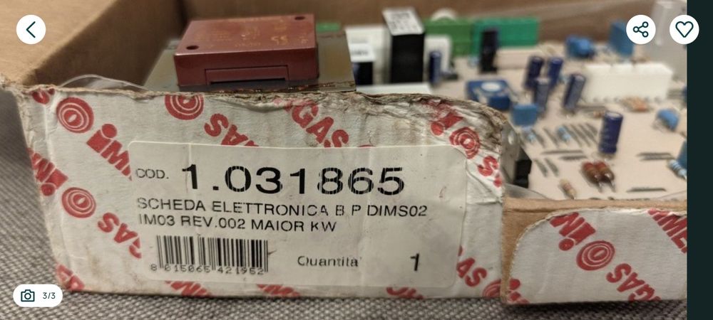 Placa electronica centrala IMMERGAS